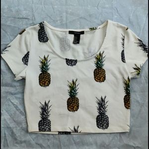 Pineapple Crop Top